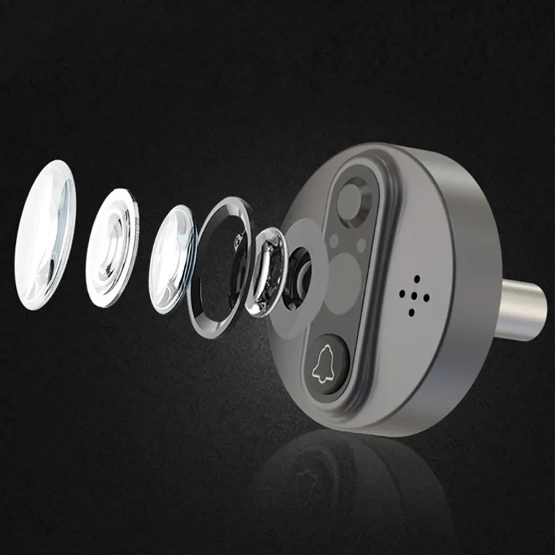 4.3 Inch Wifi Tuya Smart Video Doorbell PIR Motion Detection Mobile Video Call Voice Intercom HD Camera Night Vision Doorbell