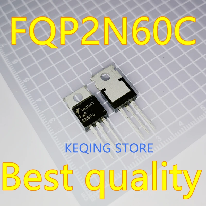 1PCS/10PCS N-MOSFET 2N60C  FQP2N60