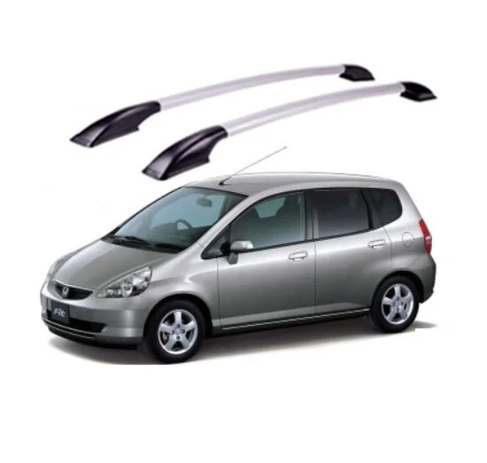 For Honda Jazz For Honda Fit  hatchback Car Aluminum Alloy Roof rack Luggage Carrier bar Car Accessories