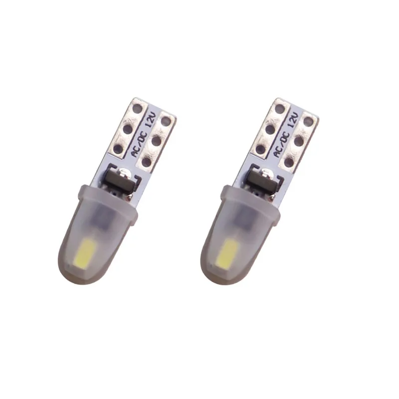 1000pcs AC 12V T5 led 2 SMD 3014 LED Instrument Panel Speedometer Dashboard Light Bulbs cold white 12v AC/DC Wholesale 7 colors