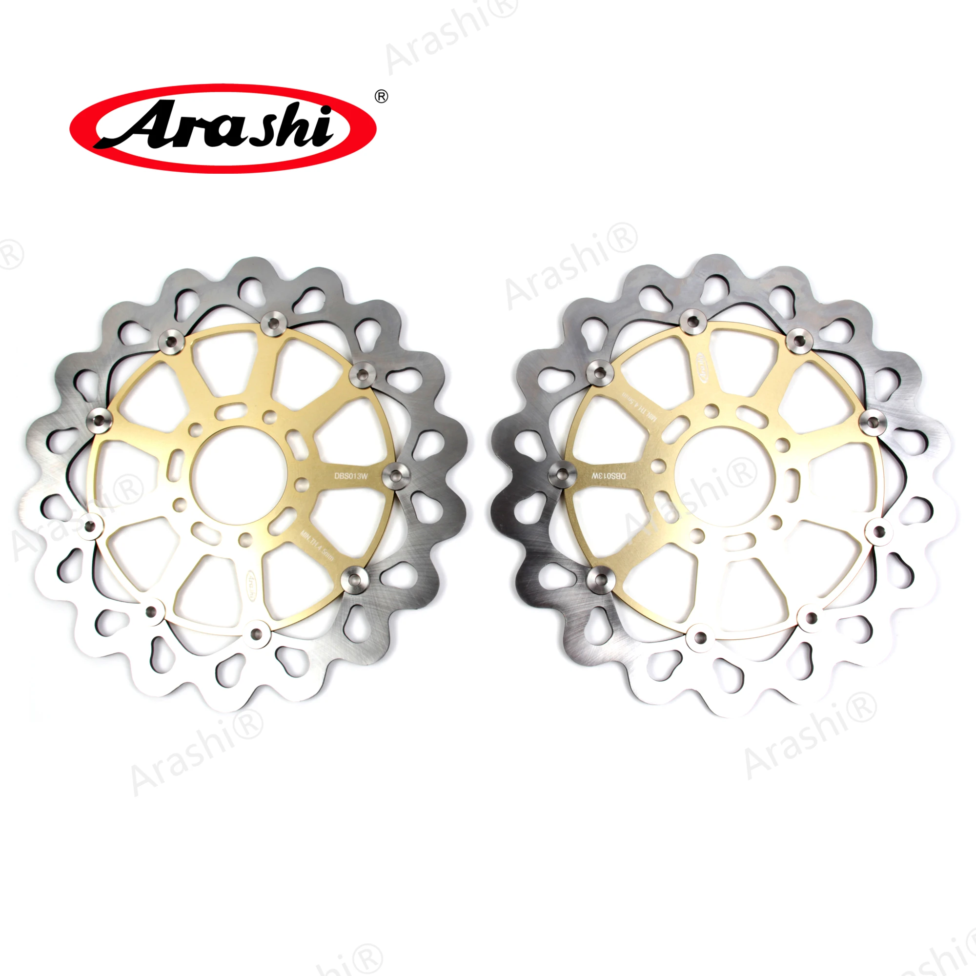 

ARASHI For SUZUKI GSXR 600 1997-2003 GSX-R GSXR 600 1997 1998 1999 2000 2001 2002 2003 CNC Front Brake Rotors Brake Disc