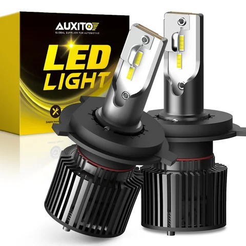 2 шт. AUXITO 16000LM 50W H1 H4 светодиодная лампа автомобильная фара турбо светодиодная H7 H11 H8 HB4 HB3 9005 фара для Mercedes VW BMW Audi Toyota