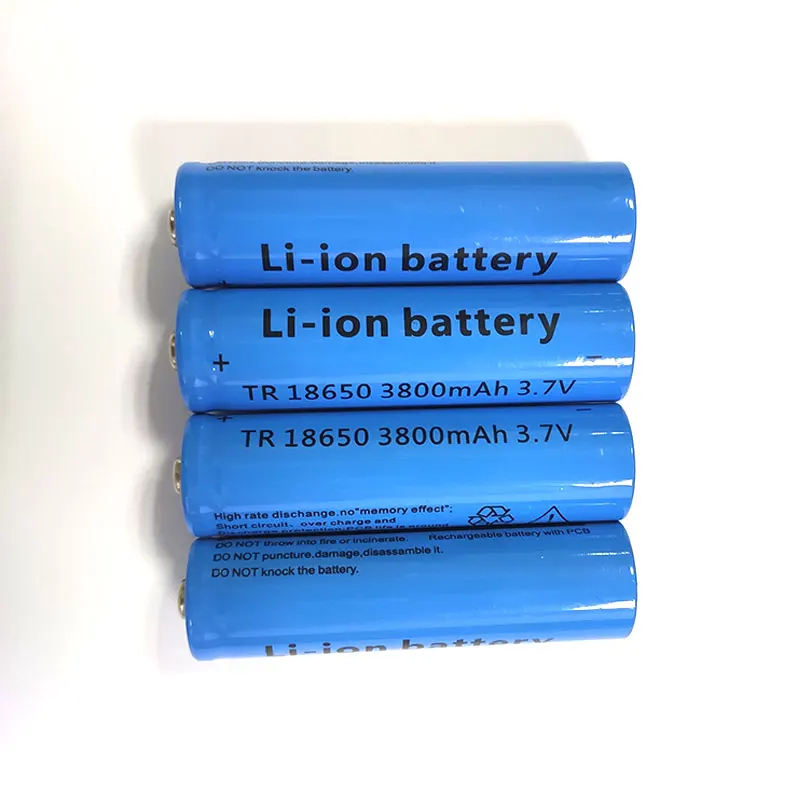 Nowe baterie 18650 3.7V 3800mah 18650 akumulator litowy wielokrotnego ładowania do latarka LED latarka akumulator urządzenia elektroniczne komórka