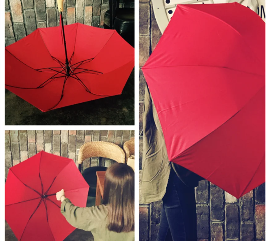 Cartoon Umbrella Duck Handle UV Protection Strong Stand Rain&Sun Umbrella Parasols