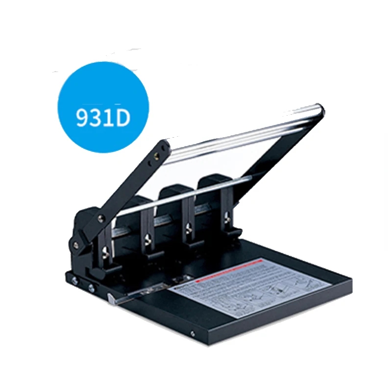 Manual Heavy-Duty Three-Hole Four-Hole Precision Paper Puncher Can Punch 150 Sheets Of A4 Paper Spacing 108Mm (Adjustable)