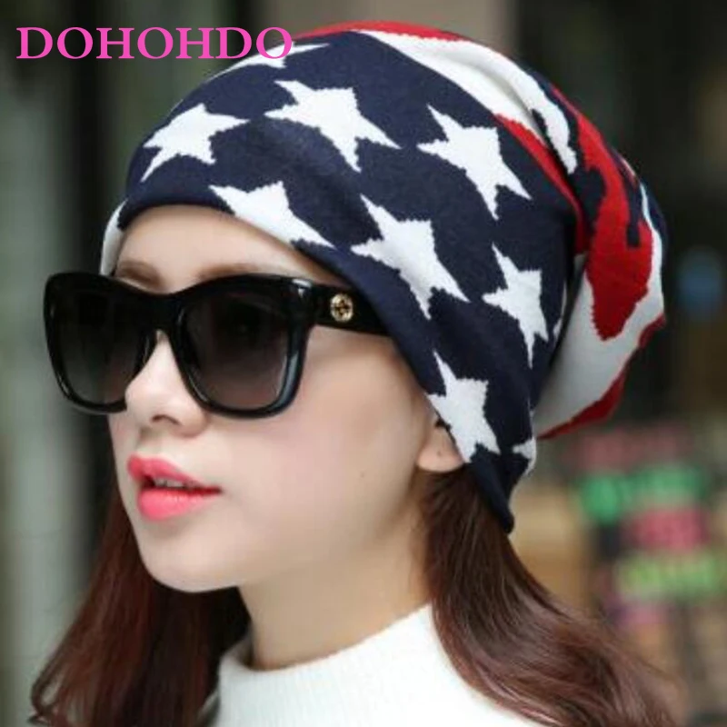 2022 Brand Women Beanies Caps Spring Winter Cotton Hat Fashion Cap Hip-hop Beanie Scarf Chapeu Feminino Cap 3 Way To Wear Bonnet