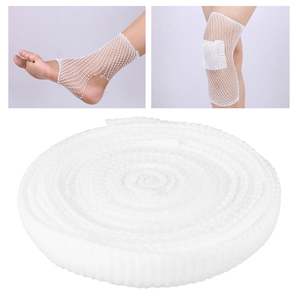 

Elastic Net Wound Dressing Bandage Stretchable Fix Band Emergency Aid(6# ) Outdoor Home Bandage Medical Body Wound Therapy Tool