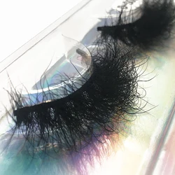 Cils naturels pelucheux en vison, accessoire de maquillage, 10mm-18mm