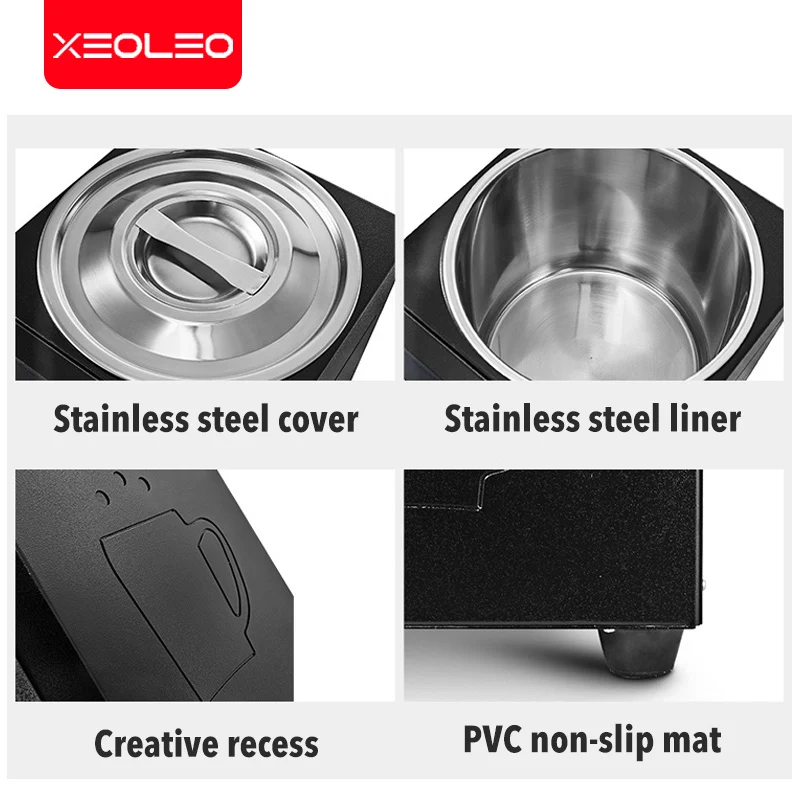 XEOLEO 16 ячеек количественная машина автоматический диспенсер фруктозы Микрокомпьютер Машина для фруктозы из нержавеющей стали сироп диспенсер