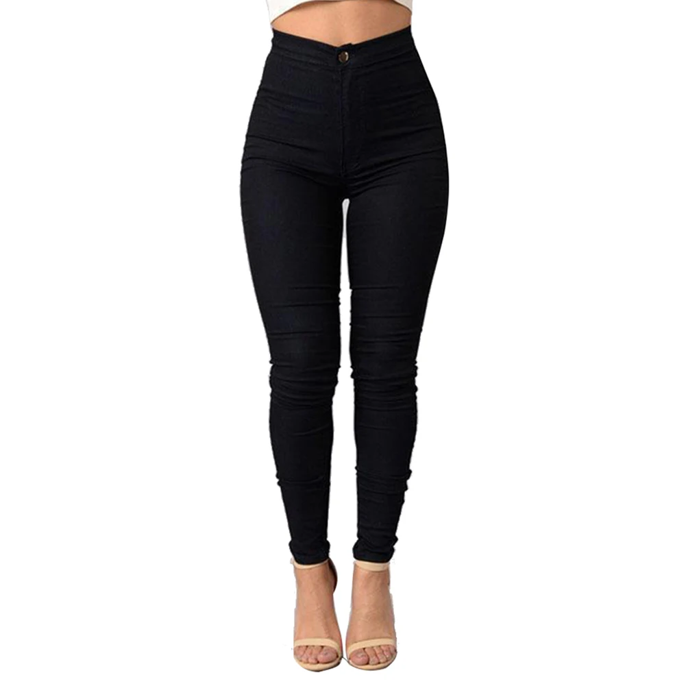 Jeans vintage de cintura alta para mulheres, calça lápis azul feminina, streetwear coreano, calça jeans casual, presente de Natal