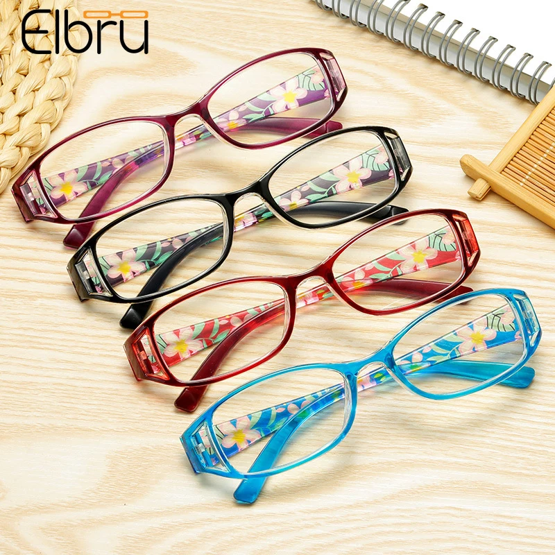 Zilead +1.0 to +3.5 Reading Glasses Spectacles  Anti Blue-ray Ultralight Glasss Flower Presbyopia Eyewear Cheap For Men Women