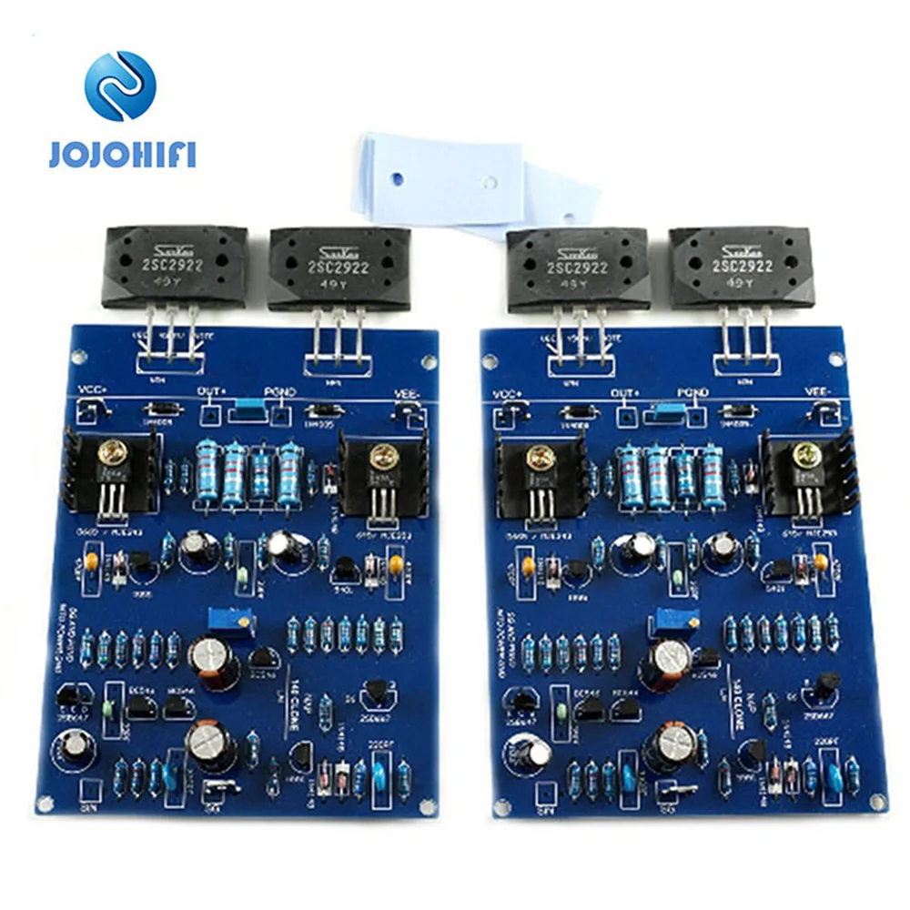 One Pair (2 Boards）NAIM NAP140 80W 8R CLONE Dual 80W 8R 2SC3858 AMP Amplifier Assembled Board