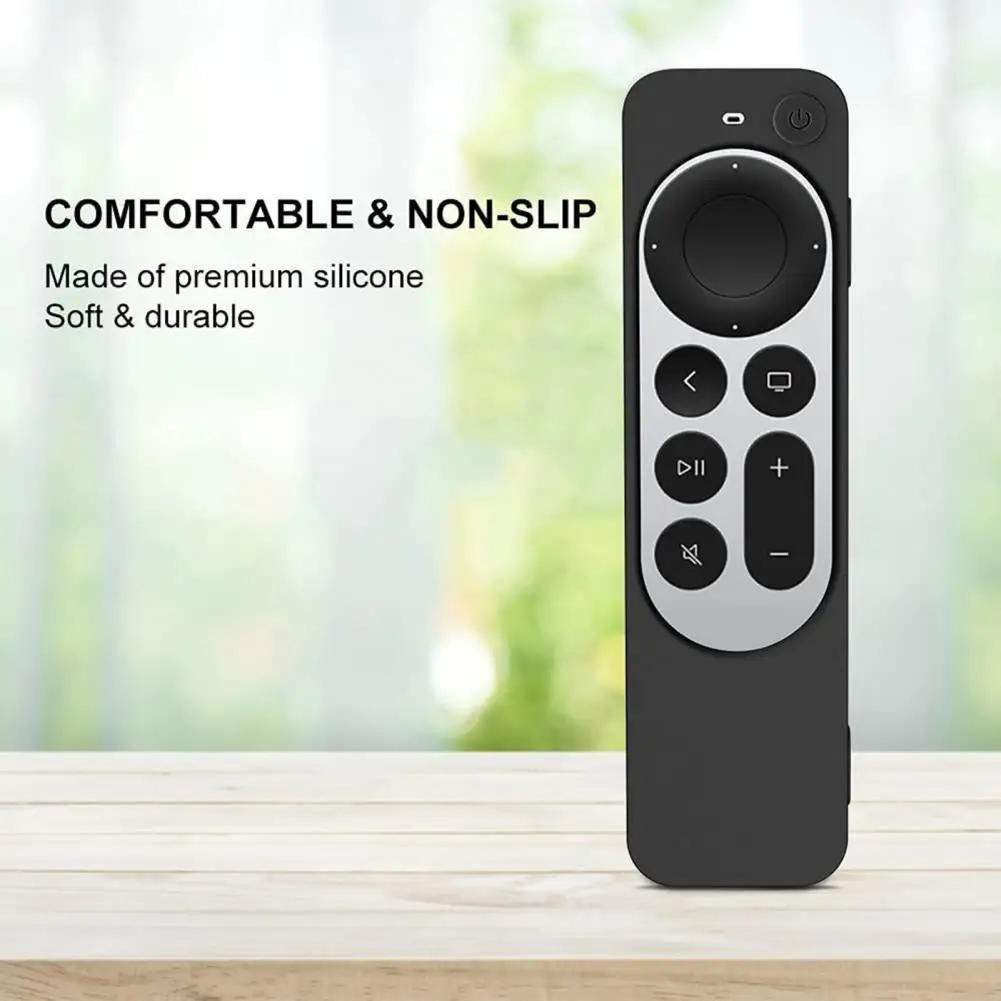 Home Remote Control Protective Case For Apple TV 4K 2021 Dustproof Protector Durable Silicone Dwaterproof Cover New