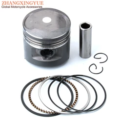 Motorcycle Piston Kit for Honda CB125S CL125 XL125 TL125 CT125 SL125 CB CL XL TL CT SL 125cc 56.5mm / 15mm 4-Stroke