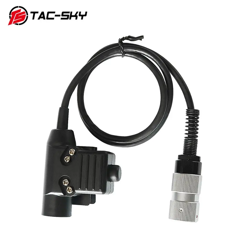 

TAC-SKY U94 PTT 6-Pin Tactical Headset PTT 6-Pin U94 Ptt For AN / PRC 152 152a 148 Simulation Model Military Radio Virtual Box