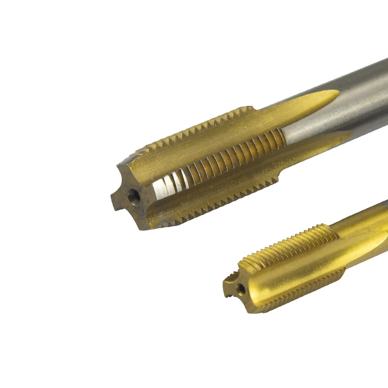 Imagem -05 - Direto Fluted Parafuso Tap Drill Grupo Máquina Hss Linha Fina M10 M12 M14 M16 M18 M20 1pc Pcs 10 Pcs Set