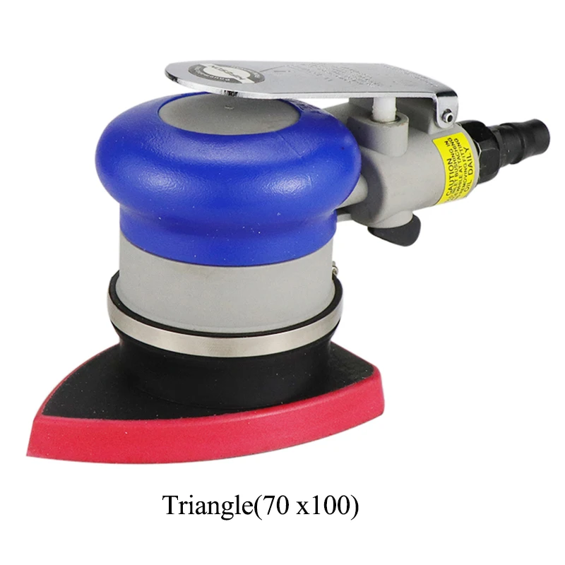 Polishing machine pneumatic tools triangle specifications 70 * 100 mm interior car seat wood sandpaper machine polishing machine