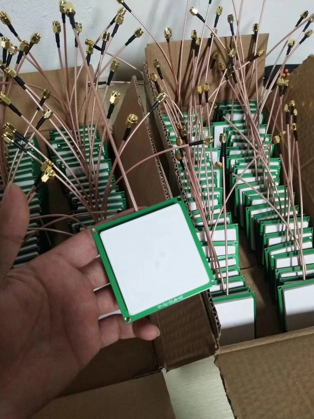 Connecteur pleine grandeur sur mesure et antenne en céramique, longueur de câble UHF RFID, 860-960Mhz, 1-5.5dBi, Reader Tech