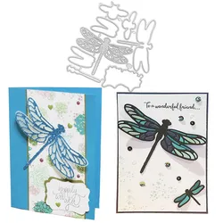 New Dragonfly Wing Metal Cut muore stencil per Scrapbooking timbro/Album fotografico goffratura decorativa carte di carta fai-da-te