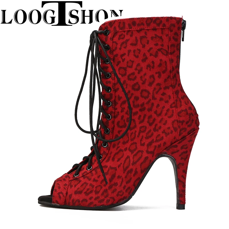 Chaussures de danse latine à talons hauts pour femmes, pantoufles de phtali, danse des collines, danse de salsa, DAN