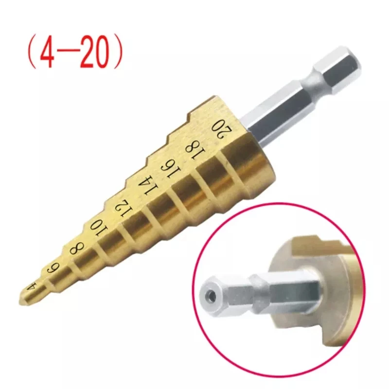 4〜12mm,4〜20mm,4〜32mm,チタン,ビットセット穴,大型hss 4241,鋼,コーンドリル