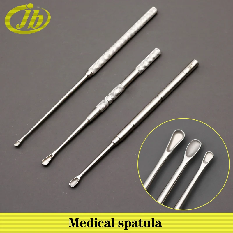 Medical spatula for eye surgery stainless steel 15cm single-head cosmetic plastic surgery