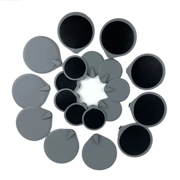 95mm 10pcs Replace Electrode Paddles Tens Electrodes Patch for Myotherapy Tens Digital Therapy Machine EMS Massager Muscle Nerve