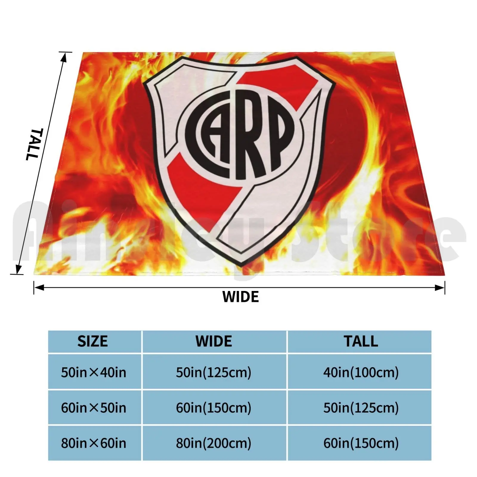 Club River Plate Blanket For Sofa Bed Travel Club River Plate Team Club River Plate