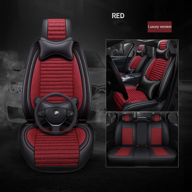 

Universal car seat cover for volvo 850 s40 s60 s80 s80l v40 v50 v60 v70 xc60 xc70 xc90 of 2010 2009 2008 style car accessories