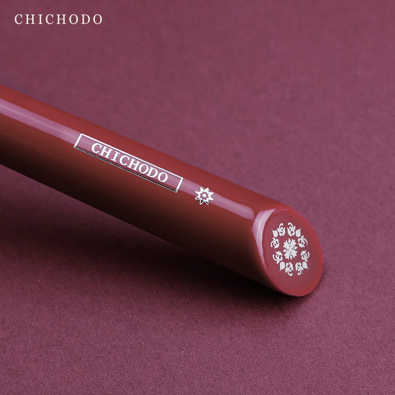 CHICHODO Makeup Brush-Luxurious Red Rose Series-High Quality Goat Hair Eyeshadow Brush-Cosmetic Tools-Natural Hair Make up Pen