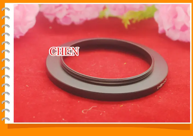 Adaptador de anel com filtro de lente para helicoide, tamanhos 52mm-65mm m65 x1 fêmea para m52 x1mm