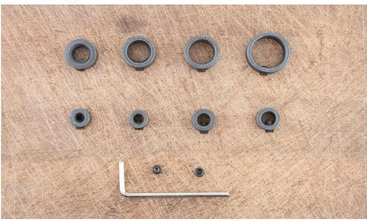 

Woodworking Bit limit ring For round wooden tenon Clamp positioner depth ring Woodworking tools 3-16mm NO.C0382