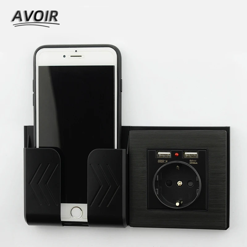 

Настенная розетка с двойным USB-разъемом, 2100 мА, для мобильных устройств