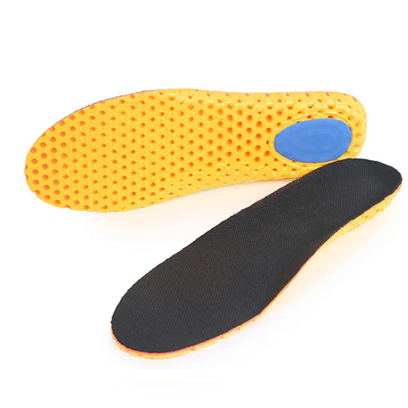 Elastic Shock Absorbing Shoe Insoles Breathable Honeycomb Sneaker Inserts Sports Memory Foam Shoe Insole Unisex