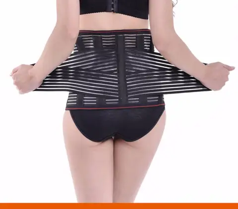 Medical Lower Back Brace for Men and Women, Waist Belt, Spine Support, Breathable Lumbar Corset, Orthopedic Belt