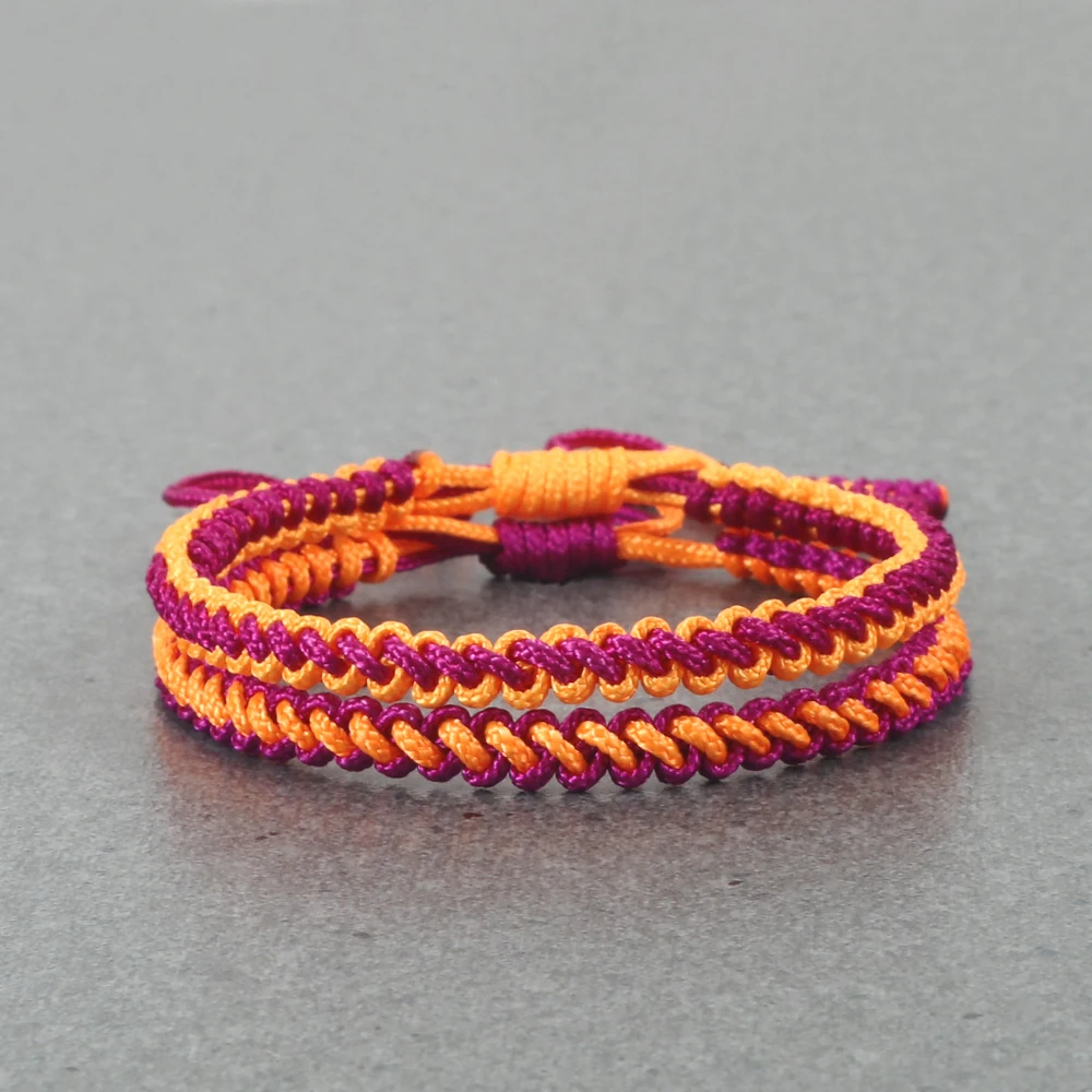 Hand Woven Rope Bracelets Sets Men Women Handmade Braided Lucky Knots Red String Bracelets Friendship Couple Charm Jewelry Gifts view 5