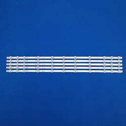 10 unids/set 11LEDs 574mm tira de LED para iluminación trasera Compatible con VESTEL 32D1334DB VES315WNDL-01 VES315WNDS-2D-R02 VES315WNDA-01