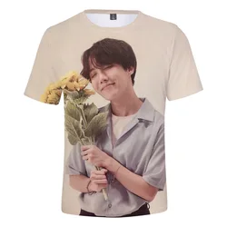 New Korean Fashion Harajuku 3D Kpop T Shirt Men/women Streetwear Cartoon Printed Tee Shirt Femme Hip Hop Summer Tshirt Dropship