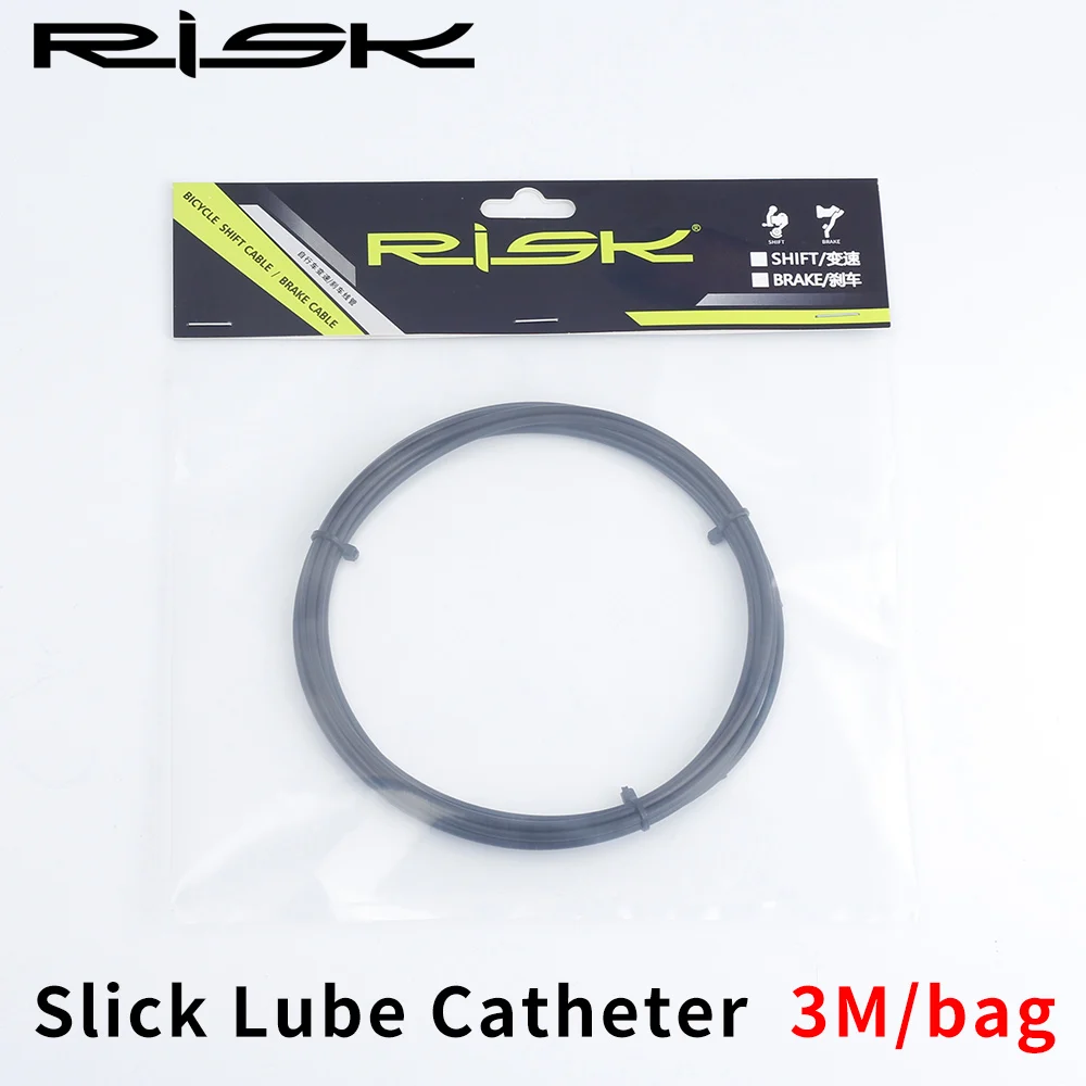 RISK 3meters Bicycle Brake Shifting Slick Lube Catheter For Internal Cable Routing Bikes Cable Guide Oil Tube Inner Pipe Housing