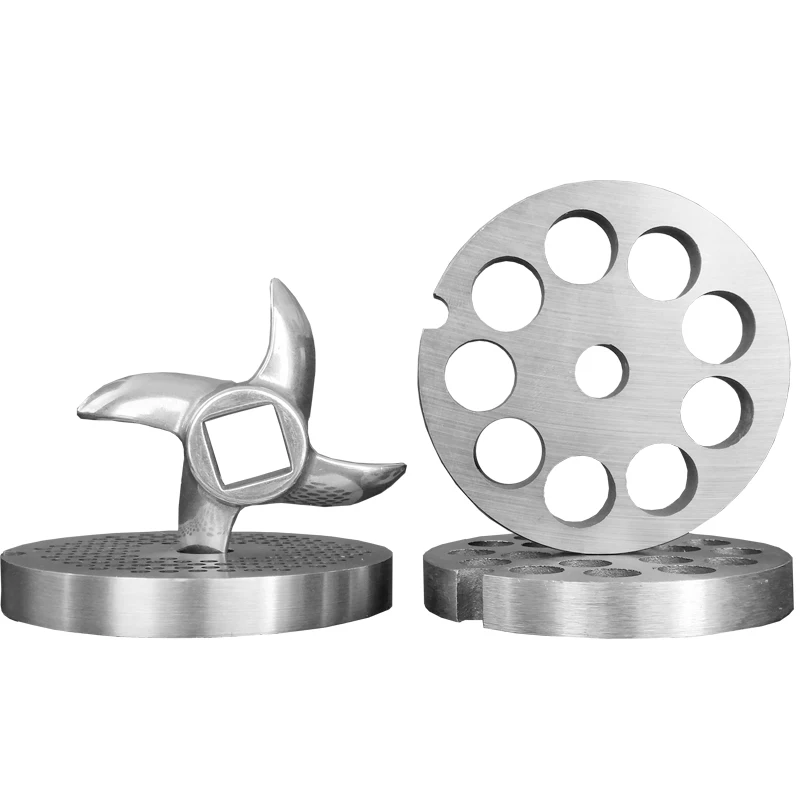 32 # tritacarne lama a croce tritacarne piastra foro 99mm 13mm diametro foro tritacarne piatto di carne generale doppio lato