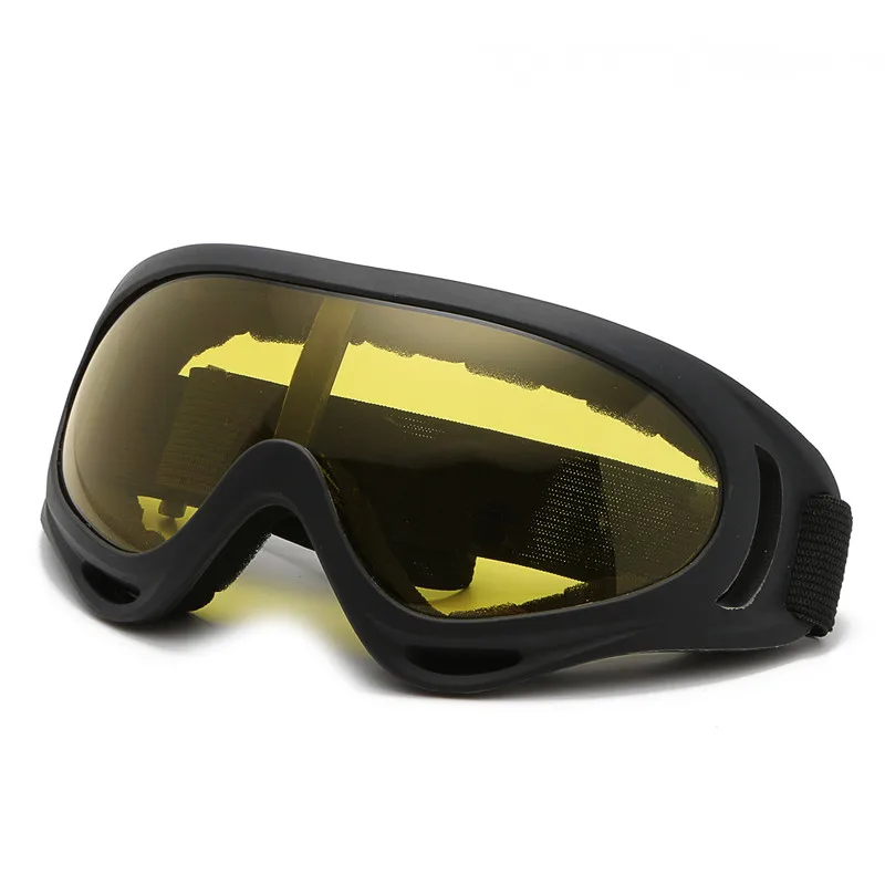 Winter Sports Night Vision Ski Snowboard Glasses Outdoor Windproof UV400 Skiing Eyewear Men Women Anti-glare Snowmobile Goggles