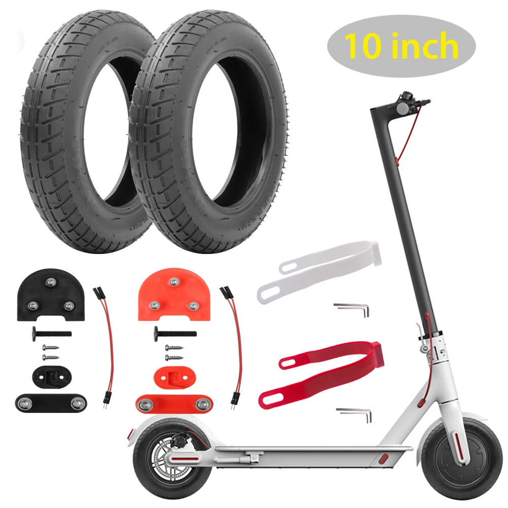 Electric Scooter Modified Tire for Xiaomi M365 Scooter Reinforced Stable-proof Outer tyre 10*2 Tire Inner Tire Tube Camera Tires