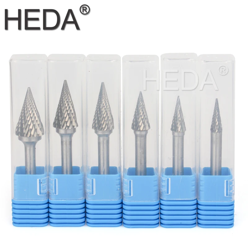 MX-Series Tungsten Carbide Burr Bit Rotary Files Wood Carving Milling Cutter Engraving Heads Hand Tools Sets For Grinding Metal