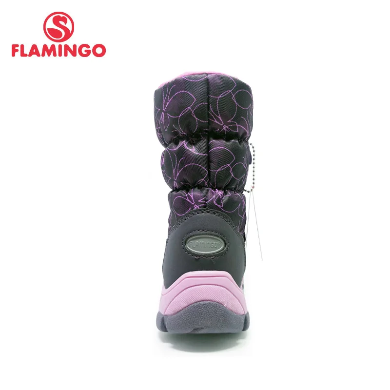 FLAMINGO Winter Wool Keep Warm Shoes Anti-slip Children High Quality Snow Boots for Girl Size 27-32 Free Shipping 202M-G5-2018