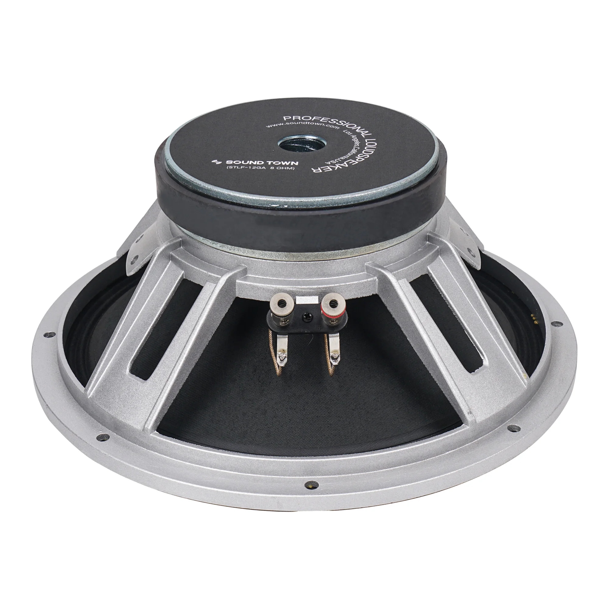 

Sound Town 12” 300W Cast Aluminum Frame Woofer w/ 3" Voice Coil, Replacement Woofer for PA/DJ Speaker (STLF-12GA)