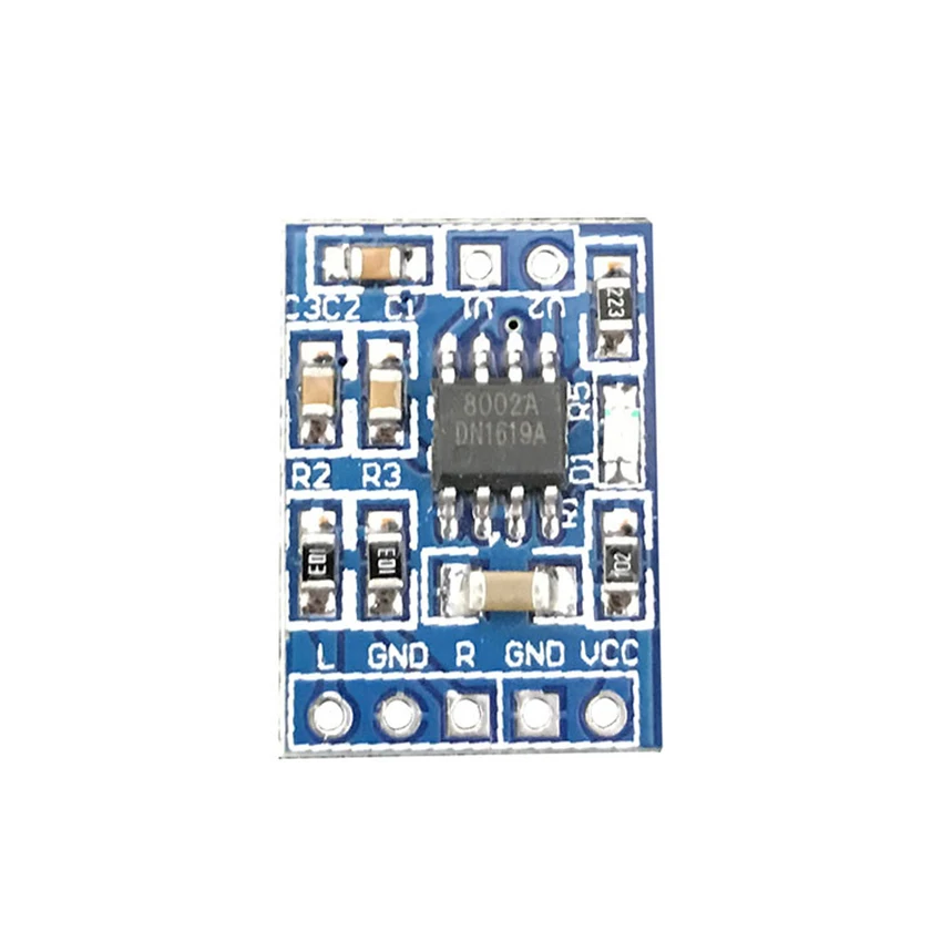 HXJ8002 Mini Amplifier Board Single Channel 3W 2.0-5.5V Audio Amplifier Module Audio Receiver Digital Amplifier Board