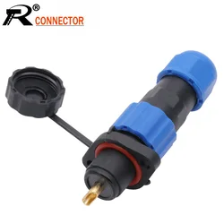 IP68 Aviation Plug SP13 1 2 3 4 5 6 7 Pin cable connectors Plug and socket Flange Type Waterproof connector DIY YOU