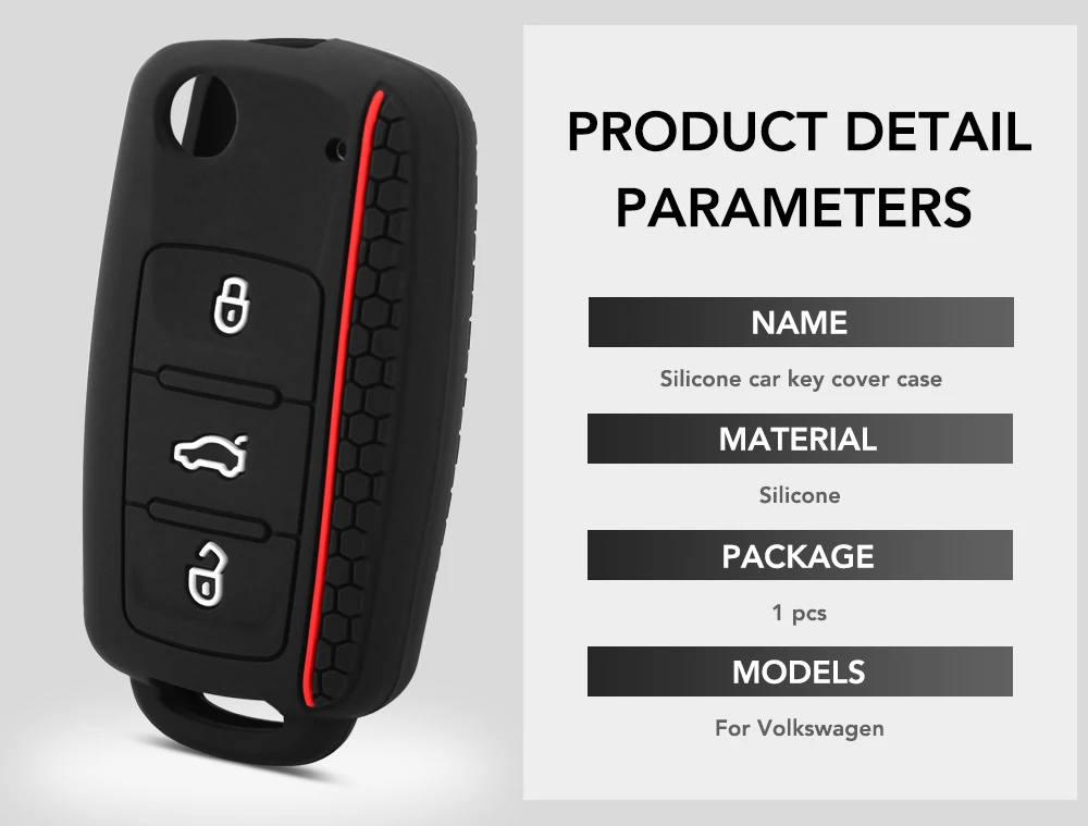 Protect Your VW, Skoda, Or Seat Key With This Silicone Cover – MK4, MK5, MK6 Fit