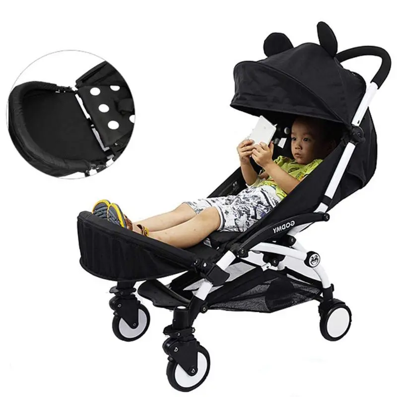 

32cm Baby Stroller Accessories Footboard Carriage Foot Rest Feet Extension Footmuff Footrest Leg Extension Booster