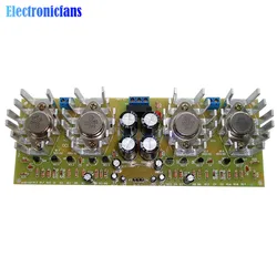 High Power OCL Amplifier Board Module 2 Channel 100W*2 100W+100W Stereo Audio Board Electronics Electric Experiment DIY Kits